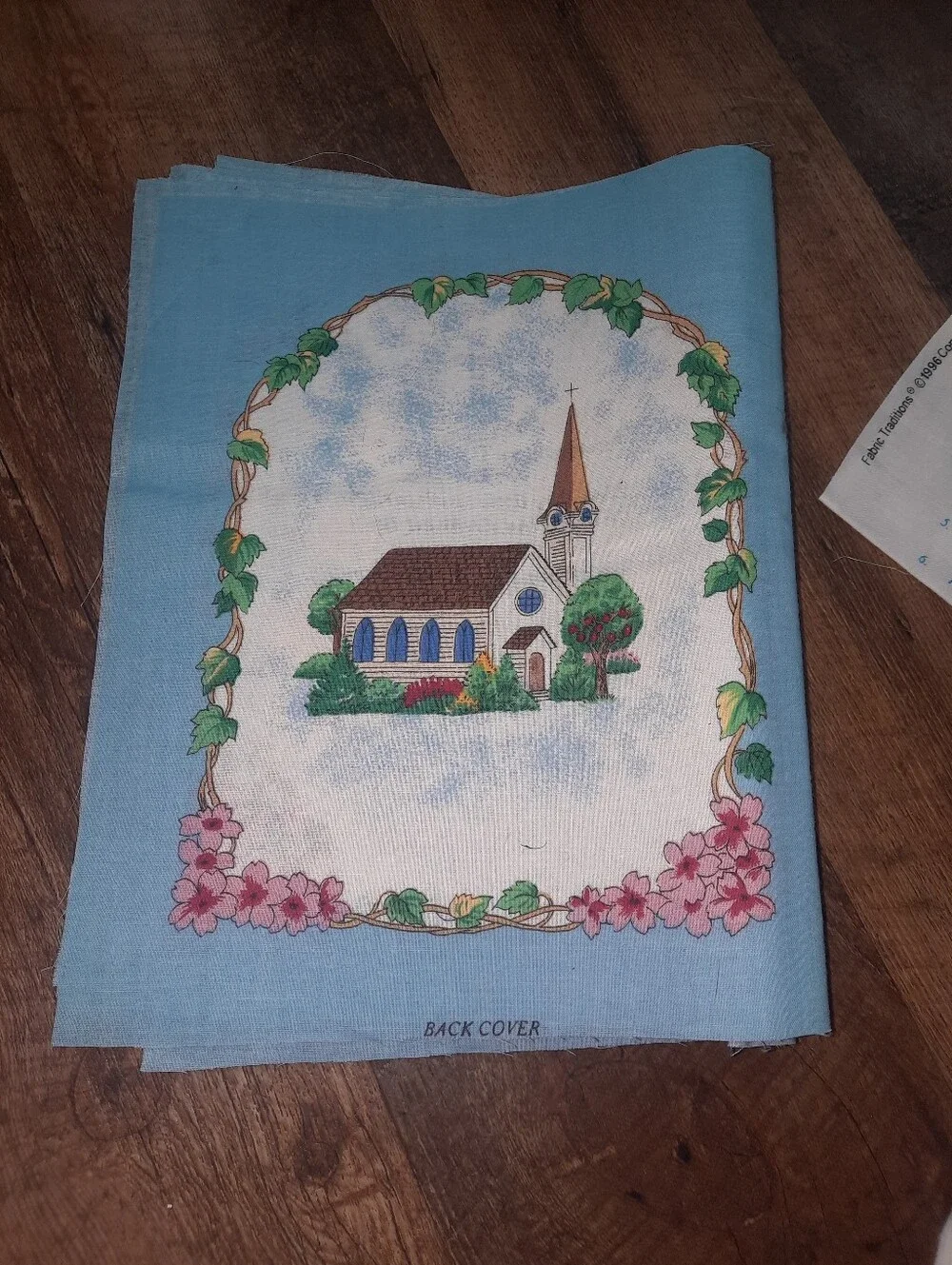 Vintagr Fabric Book Of Childrens Prayers Ready To Sew